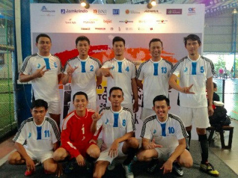 Jamkrindo Meriahkan 5th Infobank Futsal Tournament