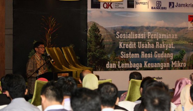 Jamkrindo Gelar Sosialisasi KUR, SRG dan LKM di Medan