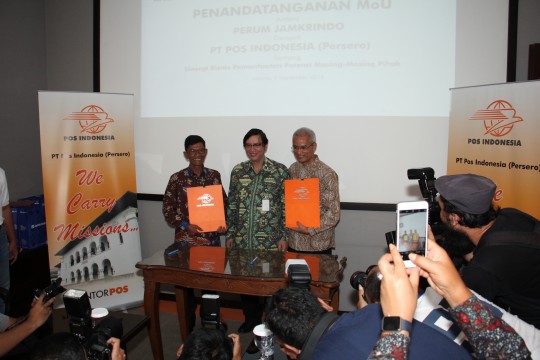Nota Kesepahaman Bersama Sinergi Perum Jamkrindo dan PT. POS Indonesia