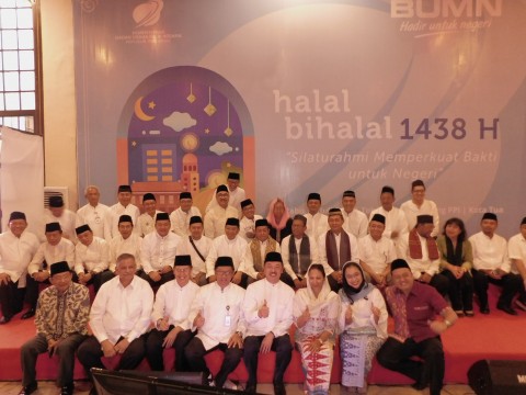 Halal Bihalal Bersama Menteri BUMN Rini Soemarno
