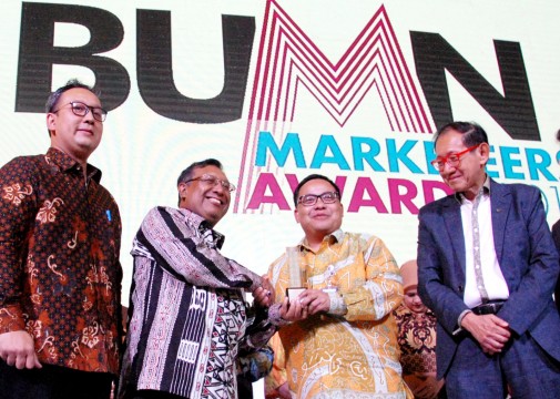 Jamkrindo Raih Penghargaan BUMN Marketeers Awards 2018