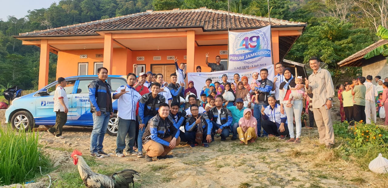 Touring dan Bakti Sosial Menyambut HUT ke-49 Perum Jamkrindo