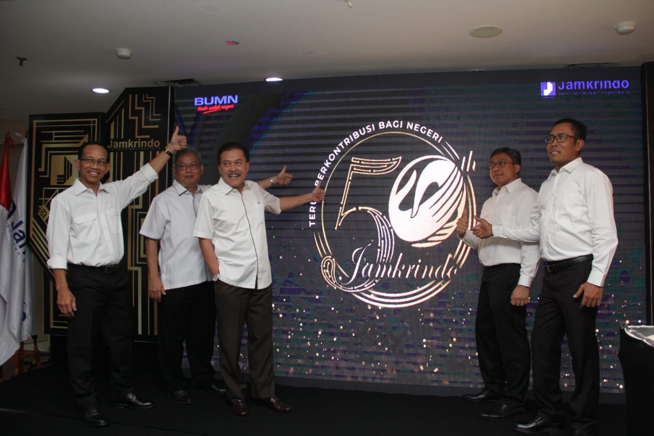 Jamkrindo Luncurkan Logo 50 Tahun Jamkrindo