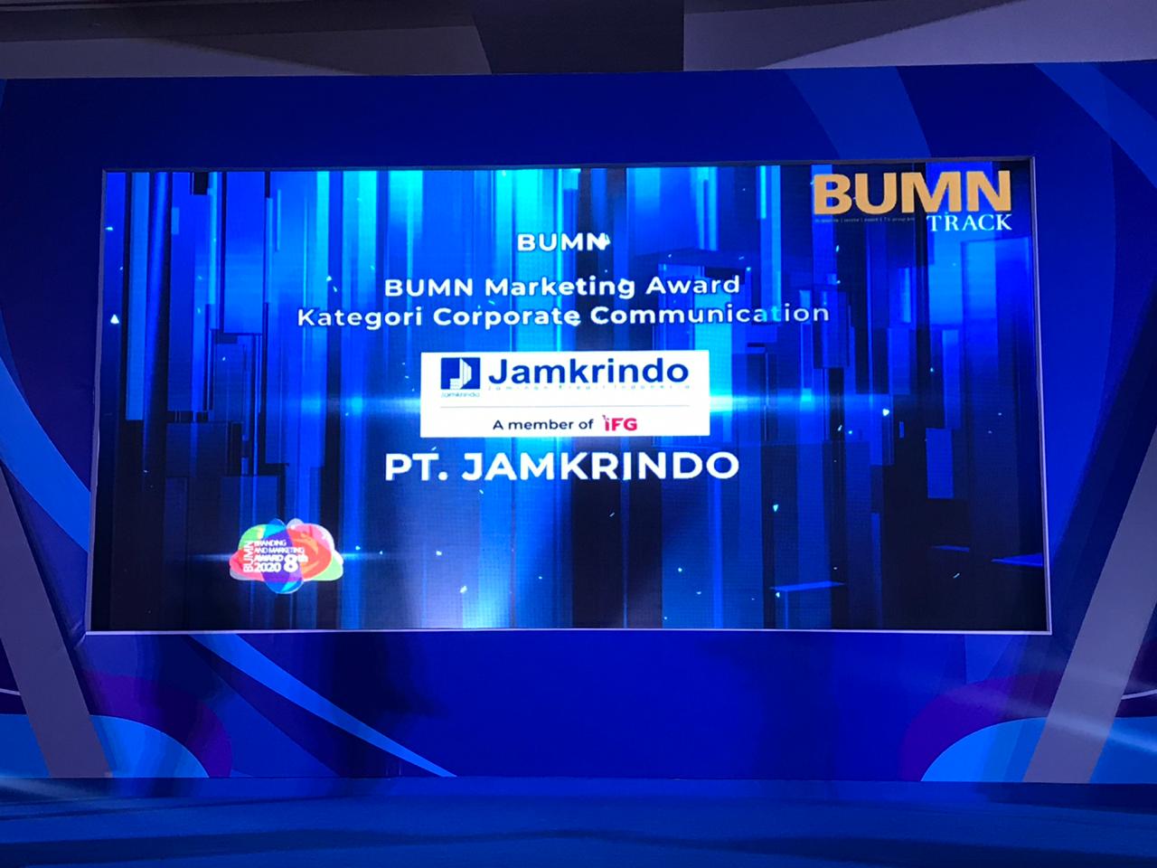 Jamkrindo Raih Penghargaan Corporate Communication