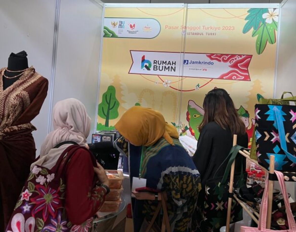 Jamkrindo Bawa 21 Produk UMKM ke Festival  Pasar Senggol di Turki