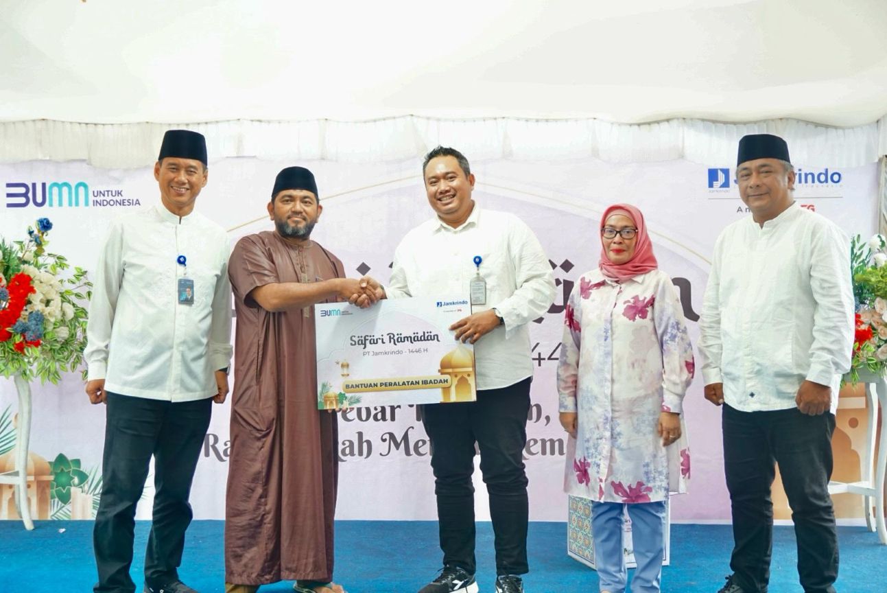 Berbagi Berkah di Bulan Ramadan, Jamkrindo Salurkan Bantuan Sosial di Tanjung Pinang